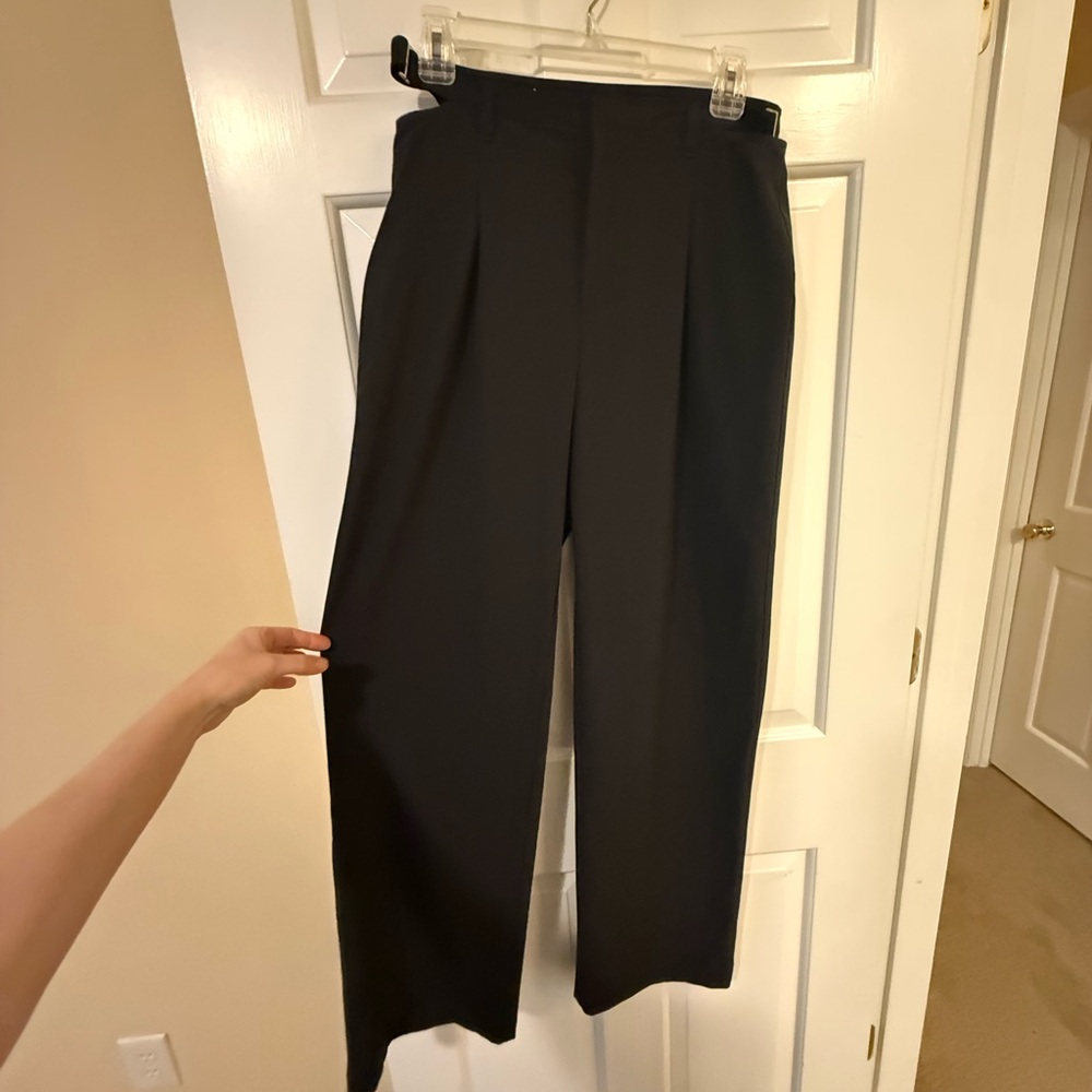 ALO Yoga Black Wide Leg Pants
